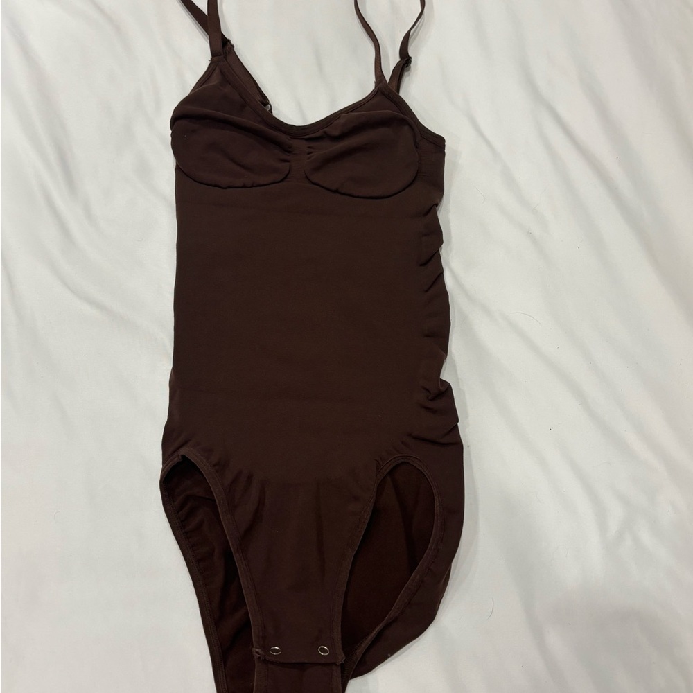 Brown Women’s contouring bodysuit